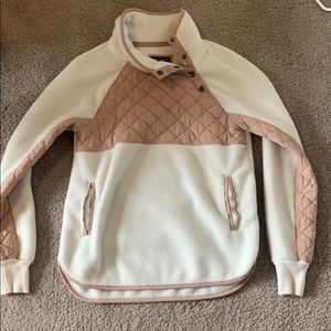 Abercrombie Asymmetrical Snap-Up Fleece